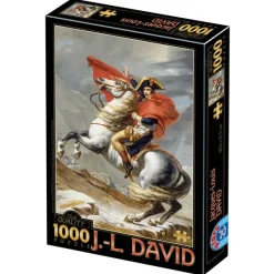 DToys David Jacques-Louis - David Jacques-Louis : Napoléon Bonaparte franchissant les Alpes* Art|De 1 000 Pièces