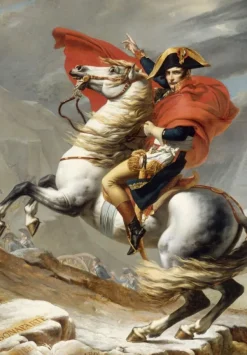 Grafika Kids David Jacques-Louis - Jacques-Louis David: Bonaparte franchissant le Grand Saint-Bernard, 20 mai 1800*Enfant Art|Dès 6 Ans : 50 À 100 Pièces