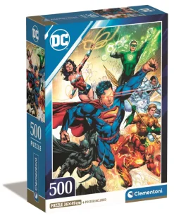 Clementoni DC Comics, Justice League*Enfant Puzzles Pour Enfants|De 500 À 999 Pièces