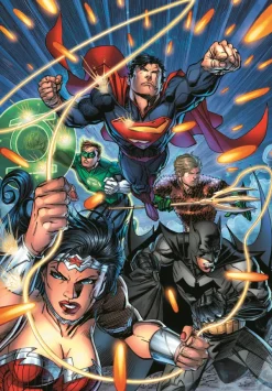 Clementoni Dc Comics, Ligue Des Justiciers*Enfant Puzzles Pour Enfants|Dès 9 Ans : 251 À 399 Pièces