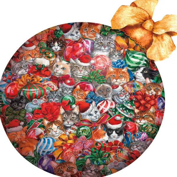 SunsOut Décoration de Noël Chats*Femme Forme|Chats