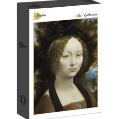 Grafika De Vinci Léonard - Leonard de Vinci: Ginevra de' Benci, 1474-1476* De 2 000 Pièces|De 2 000 Pièces