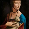 Castorland De Vinci Léonard - Art Collection - Lady with the Ermine, Leonardo da Vinci* De 1 000 Pièces|De 1 000 Pièces
