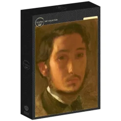 Grafika Degas Edgar - Edgar Degas : Autoportrait avec Col Blanc, 1857* De 1 000 Pièces|De 1 000 Pièces