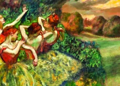 DToys Degas Edgar - Degas Edgar - Four Dancers* Art|De 1 000 Pièces