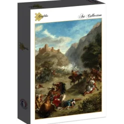 Grafika Delacroix Eugène - Eugène Delacroix : Arabes tiraillés dans les montagnes* De 2 000 Pièces|De 2 000 Pièces