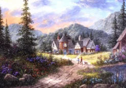 Grafika Dennis Lewan - Dennis Lewan - Hills Of Bavaria* Rétros Et Nostalgie|Cottages Et Châlets