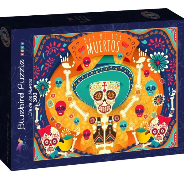 Bluebird Puzzle Dia de los Muertos*Femme Déco Et Objets|Religions Et Mysticisme