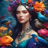 Bluebird Puzzle Diana - Soul of Nature Collection*Femme Oiseaux|Hommes Et Femmes
