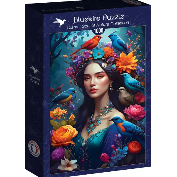 Bluebird Puzzle Diana - Soul of Nature Collection*Femme Oiseaux|Hommes Et Femmes