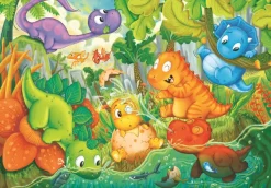 Clementoni Dinos Happy Oasis*Enfant Puzzles Pour Enfants|Dinosaures