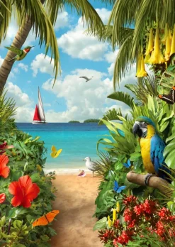 Enjoy Puzzle Discovery* Plages Et Îles De Rêve|De 1 000 Pièces