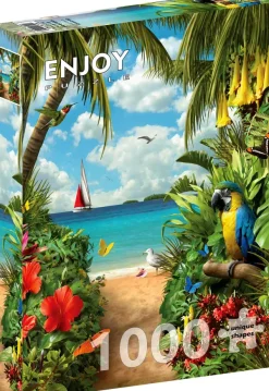 Enjoy Puzzle Discovery* Plages Et Îles De Rêve|De 1 000 Pièces