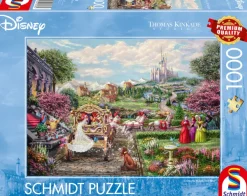 Schmidt Spiele Disney - Cendrillon - Le bonheur éternel*Enfant Puzzles Pour Enfants|Châteaux Et Palaces