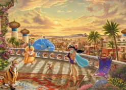 Schmidt Spiele Disney - Jasmine - Danse dans le Désert au Coucher du Soleil*Enfant Puzzles Pour Enfants|Déco Et Objets
