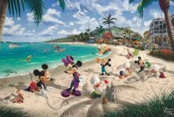 Schmidt Spiele Disney - Mickey & Minnie en Floride - Eco-Friendly*Enfant À Partir De 9 Ans|Puzzles Pour Enfants