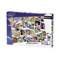 Nathan Disney : Photo Souvenir*Enfant Puzzles Pour Enfants|Dès 6 Ans : 50 À 100 Pièces