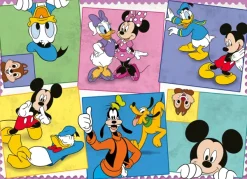 Nathan Disney Mickey Mouse – L'Univers Coloré de Mickey*Enfant Puzzles Pour Enfants|Dès 5 Ans : 31 À 49 Pièces