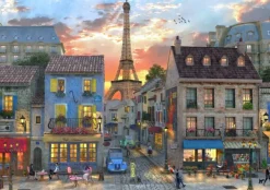 Bluebird Puzzle Dominic Davison - Streets of Paris* De 2 000 Pièces|De 2 000 Pièces