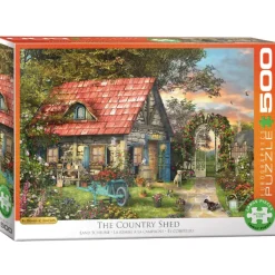 Eurographics Dominic Davison - Pièces XXL - Family Puzzle: Dominic Davison - The Country Shed*Enfant Rétros Et Nostalgie|Cottages Et Châlets