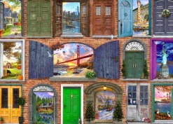 Bluebird Puzzle Dominic Davison - Doors of USA* Villes Et Villages|États-Unis Et Canada