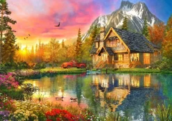 Bluebird Puzzle Dominic Davison - The Mountain Cabin* Voitures, Motos Et Camions|Rétros Et Nostalgie