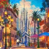 Bluebird Puzzle Dominic Davison - Barcelona* Espagne|Villes Et Villages