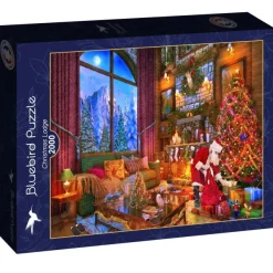 Bluebird Puzzle Dominic Davison - Christmas Lodge*Femme De 2 000 Pièces|De 2 000 Pièces