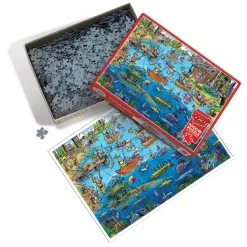 Cobble Hill DoodleTown: Pêche à la Ligne* Bateaux|Animaux Marins