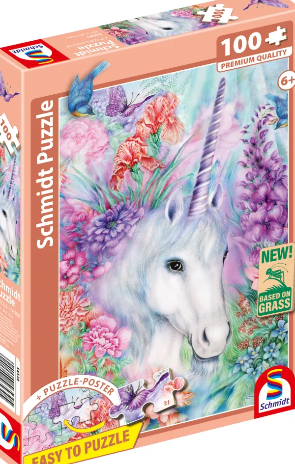 Schmidt Spiele Douce Beauté de la Licorne*Enfant Licornes|Forêts, Fleurs Et Jardins