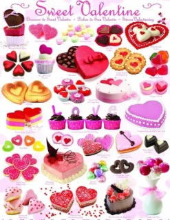 Eurographics Douceur de la Saint Valentin*Femme Déco Culinaire|Amour Et Tendresse