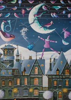 Art Puzzle Doux Rêves*Enfant Oiseaux|Art Pour Les Enfants