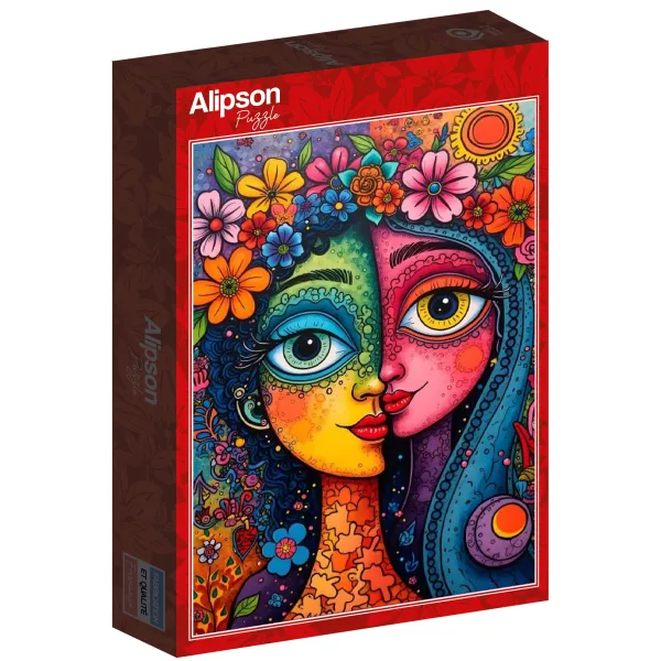 Alipson Puzzle Duo Coloré*Femme De 1 500 Pièces|De 1 500 Pièces