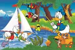 Trefl 40e Anniversaire - Aventure Au Bord Du Lac - Disney Standard Characters*Enfant À Partir De 9 Ans|Animaux De La Forêt
