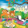 Trefl 40e Anniversaire - Bambi Et Les Amis De La Forêt - Disney Bambi*Enfant À Partir De 9 Ans|Puzzles Pour Enfants