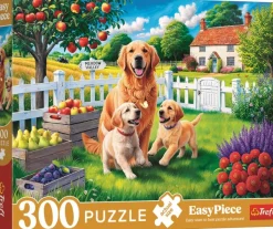 Trefl Easy Piece - Chiens À La Campagne*Enfant Chiens|Forêts, Fleurs Et Jardins