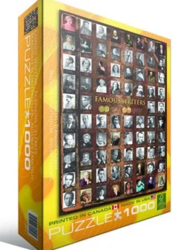 Eurographics Ecrivains célèbres*Femme Personnages Célèbres|De 1 000 Pièces