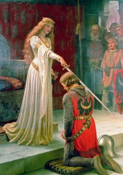 Bluebird Puzzle Edmund Blair Leighton - The Accolade, 1901* Art|De 1 000 Pièces
