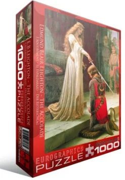 Eurographics Edmung Blair Leighton - L'Adoubement* Art|De 1 000 Pièces