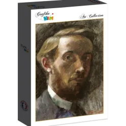 Grafika Kids Edouard Vuillard : Autoportrait à l'Age de 21 ans, 1889*Enfant Art|Dès 6 Ans : 50 À 100 Pièces