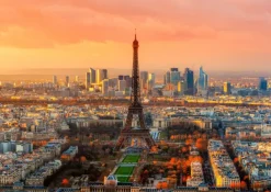 Bluebird Puzzle Eiffel Tower, Paris, France* Villes Et Villages|Monuments