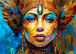 Enjoy Puzzle Empress of Colors*Femme Hommes Et Femmes|De 1 000 Pièces