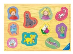 Ravensburger Encastrement en Bois - Karsten et Petra*Enfant Puzzles Enfants|À Partir De 2 Ans