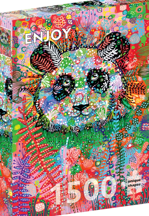 Enjoy Puzzle Enigmatic Panda* De 1 500 Pièces|De 1 500 Pièces