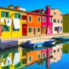 Alipson Puzzle Escapade à Burano, Italie* Villes Et Villages|De 1 000 Pièces