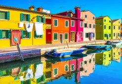 Alipson Puzzle Escapade à Burano, Italie* Villes Et Villages|De 1 000 Pièces