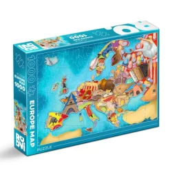 Roovi Europe Map* Cartes Du Monde|De 1 000 Pièces
