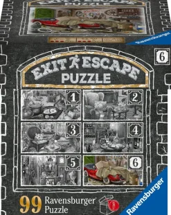 Ravensburger Exit Puzzle - Garage* Voitures, Motos Et Camions|Déco Et Objets