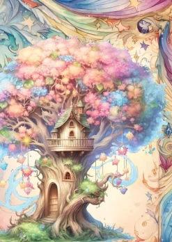 Yazz Fairy Tree* Forêts, Fleurs Et Jardins|De 1 000 Pièces
