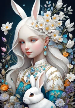 Alipson Puzzle Fairy World* Animaux De La Forêt|Forêts, Fleurs Et Jardins